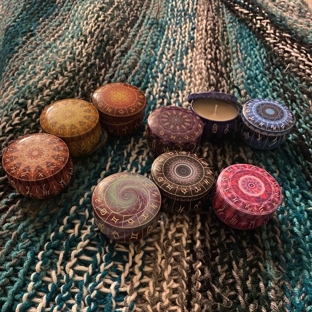 Assorted candles